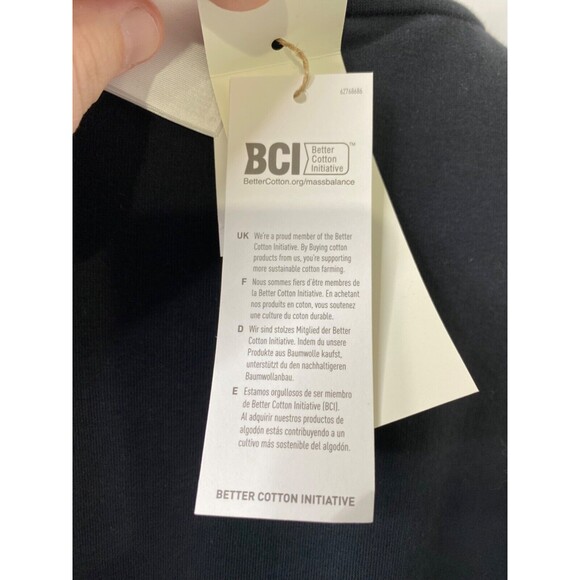 Adidas Men’s Sweatshirt Black Long Sleeve Embroidered Crew Neck Size XXL - Picture 9 of 14